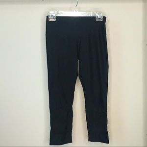 APANA Crop Leggings with Mesh Cut Outs